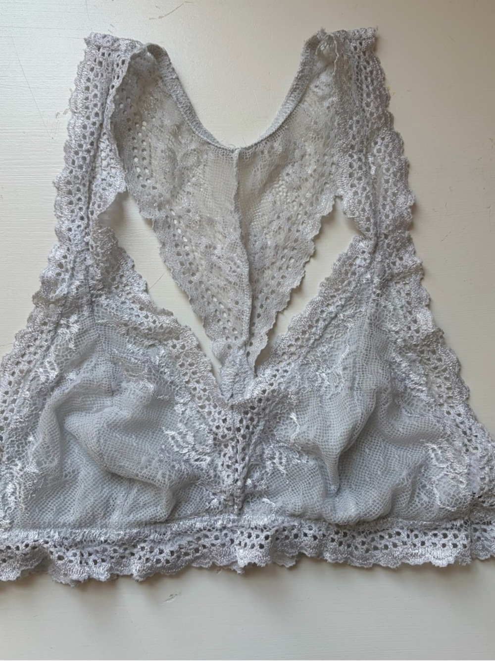 Eberjey Light Blue Lace Bralette Size Women’s Small